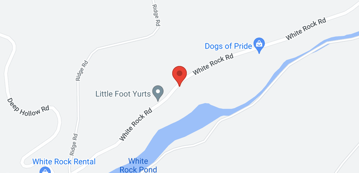 map of 1488 WHITE ROCK Road